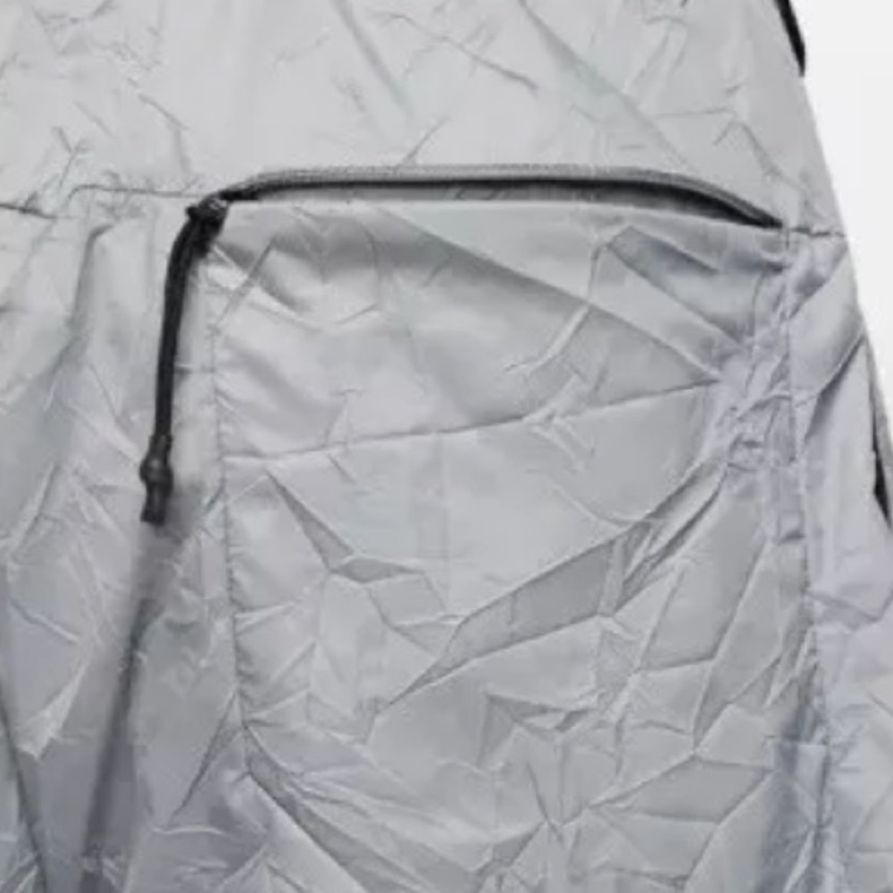 Nike Sportswear Tech Pack 9” Nylon Gray Crinkle Shorts CJ5188-073 XL - Picture 5 of 8